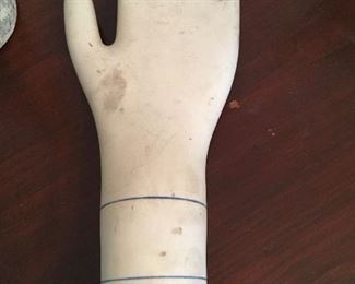 General Porcelain glove form (#2)