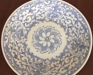 Asian blue & white bowl