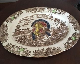 Japan made turkey platter