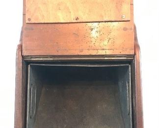 Interior view of coal/ask box