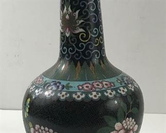 Asian Cloisonne vase