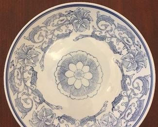 Blue & White plate