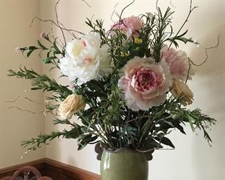 Flower filled vase