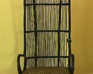 Vintage wicker chair