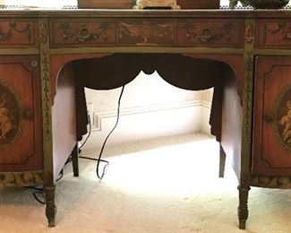 Hand painted Writing desk