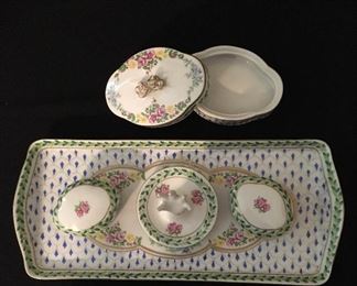 Paris Royal vanity tray & containers