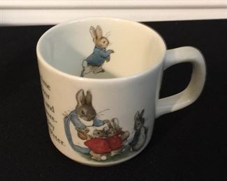 Wedgwood of Etruria & Barlaston  Peter Rabbit cup (Beatrix Potter)