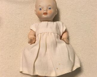 Antique Japanese porcelain doll
