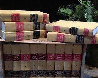 La Salle Law Library books, volume 1 - 14