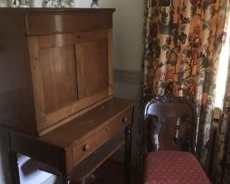 Antique  Plantation Desk & Chair.