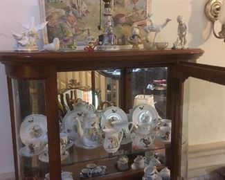 Antique Children's Dishes & Figurines.