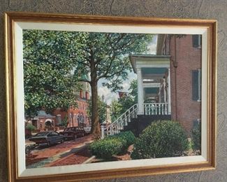 Oil Painting  Local Artist Fredericksburg,Va.