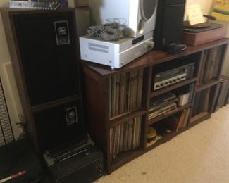 Vintage Stereo Equipment ,Turntable,Records,etc...