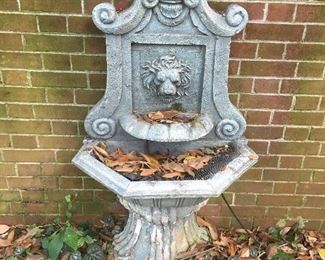 Outdoor Garden Fountain.