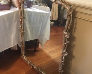 Antique Gilded Mirror