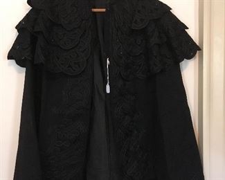 Circa 1860's- 70's Antique Victorian Cape