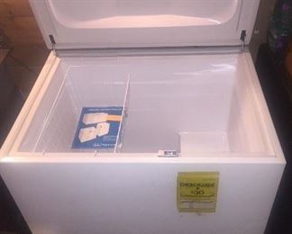 Kenmore 12 cu. ft. chest freezer - spotless inside. Not frost free (36"L, 36"H, 28"D)
