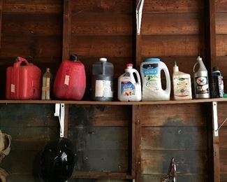 Assorted Automotive, Gardening and Mechanical supplies