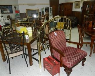 Square dining table w/4 chairs
