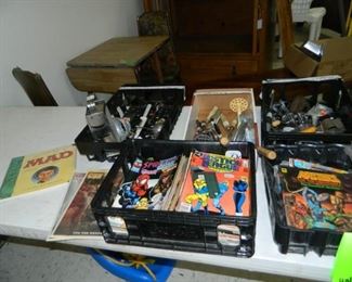 More comics, kitchen items