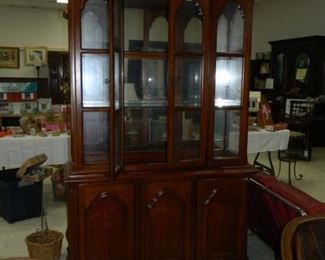 Large china cabinet