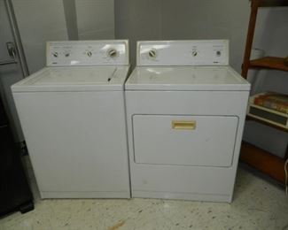 Kenmore washing machine, Kenmore gas dryer