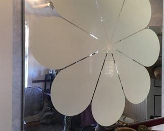 Very unique fragile foil picture/mirror