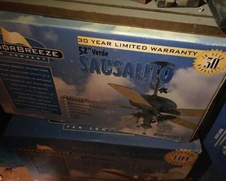 One of many fans never used in boxes