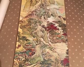 Vintage Asian print