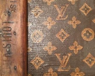 Rare find 1920's (especially in this good of condition for age) Louis Vuitton Monogram Steamer Travel Trunk. 