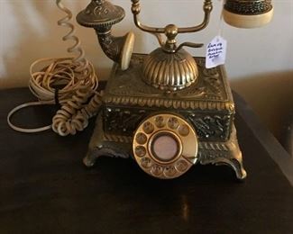 Rare hard to find Baroque Monarch Victorian look rotary phone