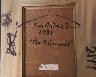 1981 San Antonio, Texas "The Riverwalk"