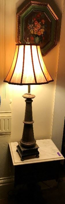 One of many unique lamps