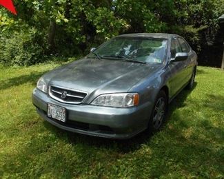 www.MountainCityAuctions.com 2001 Acura with 94,600 miles. garage kept