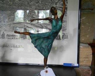 Bronze ballerina