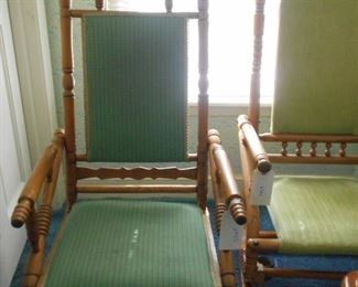Victorian platform rockers.