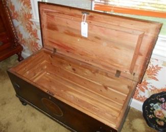 Hand made cedar chest.