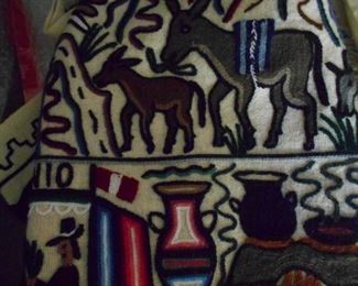 Hand woven blanket
