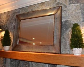 Framed mirror