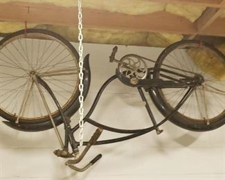 Yes, it is a very old Schwinn - All original but minus the seat.