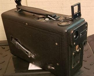 Antique Cine-Kodak Movie Camera - All original with Leather Carry Case