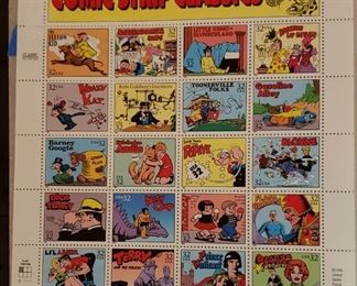 Collection of Comic Strip US 32 Cent Stamps