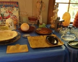 Lamps, Shades, Dinnerware