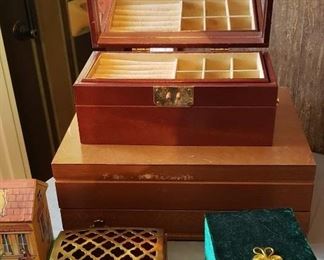 Jewelry Boxes etc...
