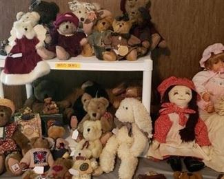 Dolls, Stuffed animals and more
