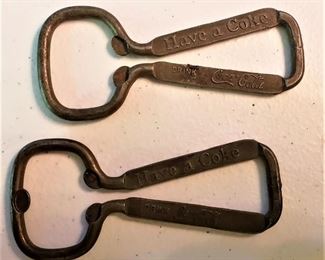 Vintage Coca Cola Bottle Openers