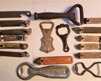 Collection of Vintage Beer Can/Bottle Openers