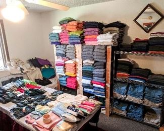 Sweatshirts, Denim Shirts, Khaki Shirts, Toddler Jeans, Totes, and more!