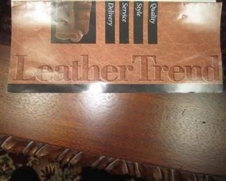 BRAND OF SOFA AND CHAIR