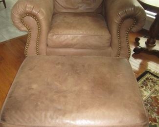 CHAIR AND OTTOMAN